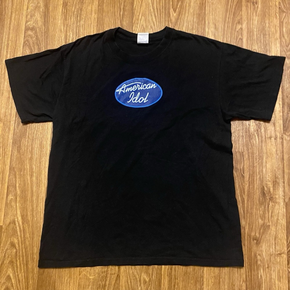 Vintage American‎ Idol Pop Tarts Shirt Adult Large Black Gildan Tag